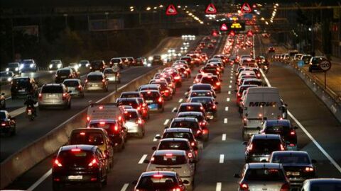 Tr&aacute;fico en la A-6