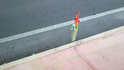 Peligrosos soportes verticales