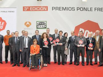 Los galardonados de esta tercera edición de los Premios