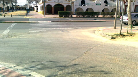 Calle Avenida de España en Dos Hermanas, Sevilla 