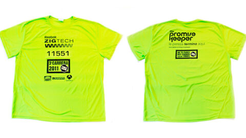 Camiseta de Reebok para la 3ª Carrera Ponle Freno 