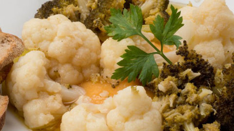 Argui&ntilde;ano - Coliflor y br&oacute;coli en escabeche