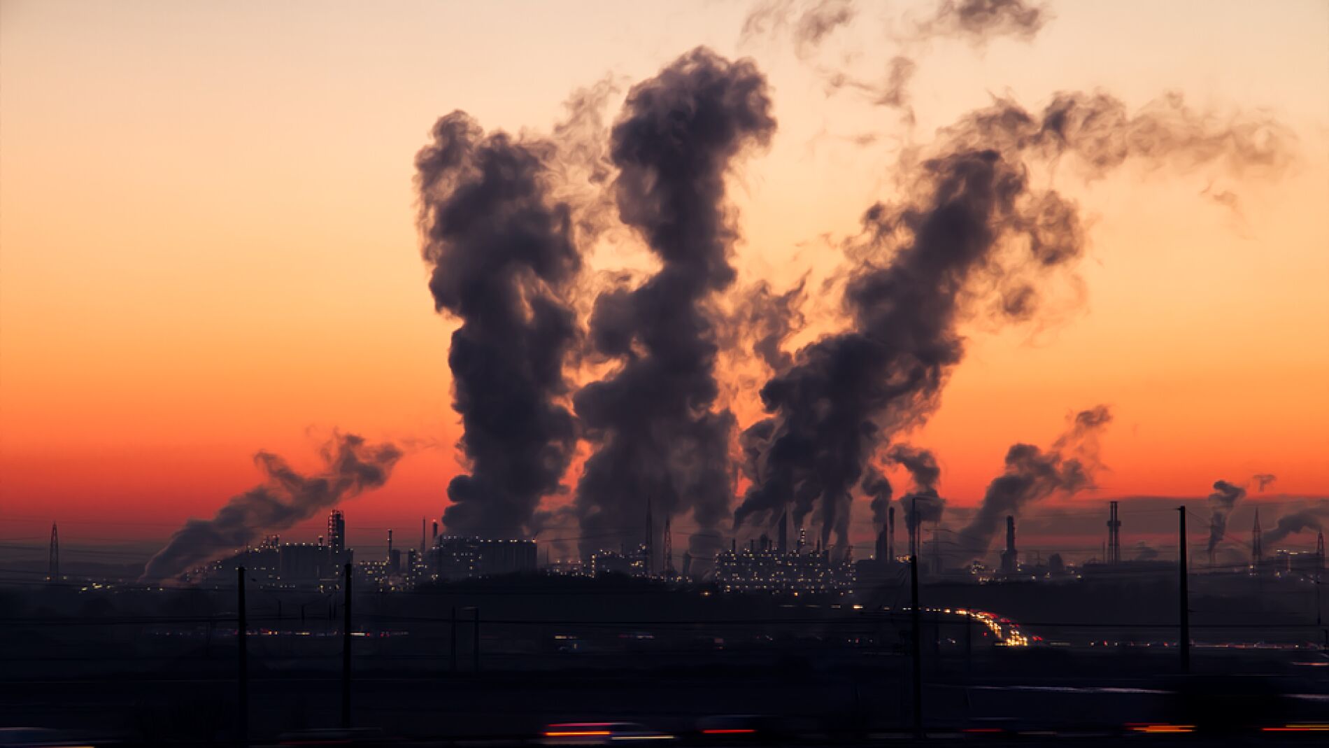 El aire y el polvo contaminado llegan a Europa desde EEUU