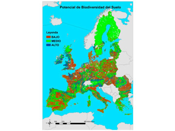 Crean el primer mapa digital sobre la biodiversidad de los suelos europeos