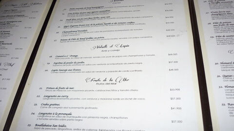 Un sistema elige menus personalizados en el restaurante Un sistema elige menus personalizados en el restaurante