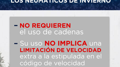 Las ventajas de los neumáticos de invierno