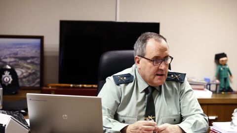 Ramón Rueda, jefe de la Guardia Civil de Tráfico