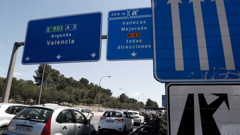 Accidentes de tráfico durante el fin de semana