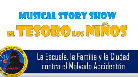 'Musical Story Show: el tesoro de los niños', la inicitiva que enseña a los niños educación vial 