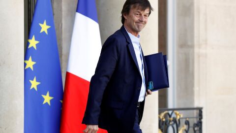 Hulot, el ministro francés de Ecología, dimitió ante la falta de avances en el ámbito de medioambiente Hulot, el ministro francés de Ecología, dimitió ante la falta de avances en el ámbito de medioambiente
