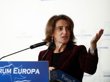 La ministra de Transición Ecológica, Teresa Ribera