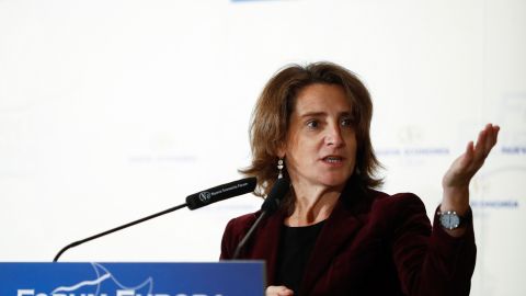 La ministra de Transici&oacute;n Ecol&oacute;gica, Teresa Ribera