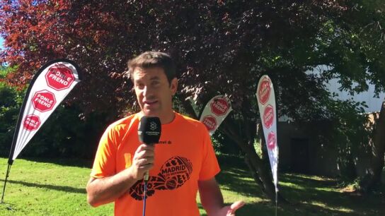 Arturo Valls: "La huella de la carrera Ponle Freno ha sido concienciar sobre la importancia de la seguridad vial a través del deporte" Arturo Valls: "La huella de la carrera Ponle Freno ha sido concienciar sobre la importancia de la seguridad vial a través del deporte"