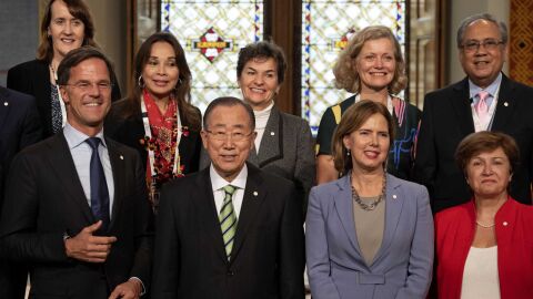 Bill Gates y Ban Ki-moon lanzan la Comisi&oacute;n Global de Adaptaci&oacute;n al Cambio Clim&aacute;tico