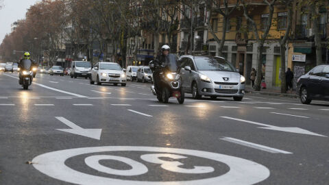 Reducción de velocidad en ciudades 