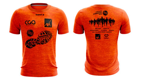 Camiseta de la Carrera Ponle Freno de Madrid 2018