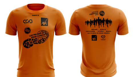La camiseta de la Carrera Ponle Freo de Las Palmas de Gran Canaria