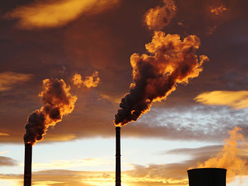 Imagen de archivo de contaminación