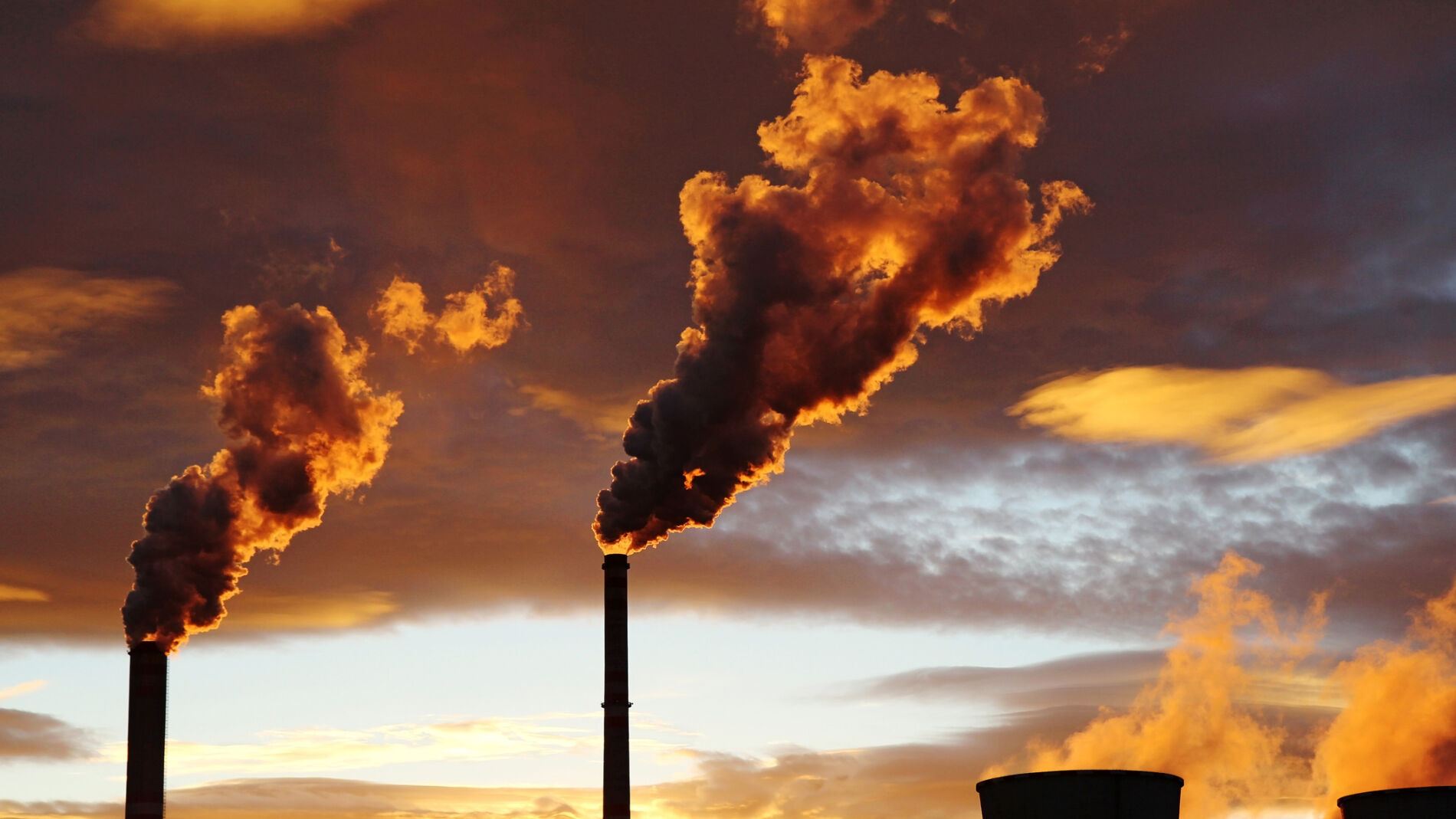 Imagen de archivo de contaminación