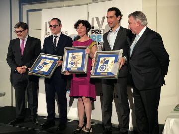 Foto de familia la IV edición de los Premios Recyclia de Medio Ambiente 