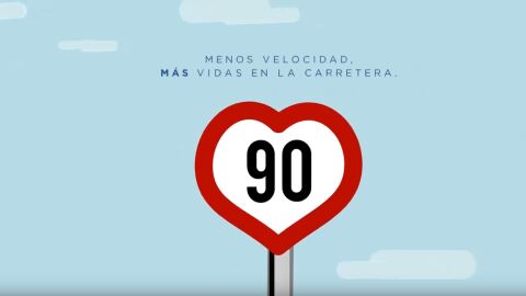 Reducción de velocidad a 90 Km/h en convencionales