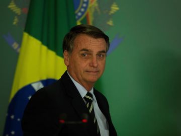 El presidente de Brasil, Jair Bolsonaro