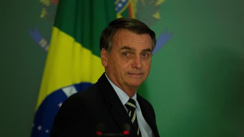 El presidente de Brasil, Jair Bolsonaro