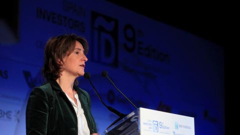 La ministra de Transici&oacute;n Ecol&oacute;gica, Teresa Ribera