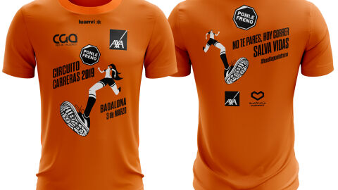 Camiseta Carrera Ponle Freno Badalona