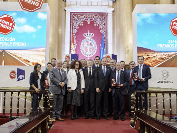 Foto de familia de la 11ª edición de los Premios Ponle Freno