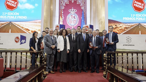 Foto de familia de la 11ª edición de los Premios Ponle Freno