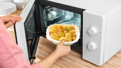 Patatas al microondas Patatas al microondas