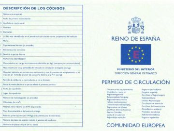Permiso de circulaci&oacute;n