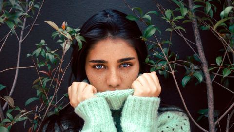 Imagen de ojos de mujer 