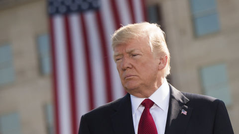 El presidente de los Estados Unidos, Donald Trump