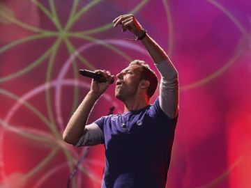 Chris Martin, líder de Coldplay