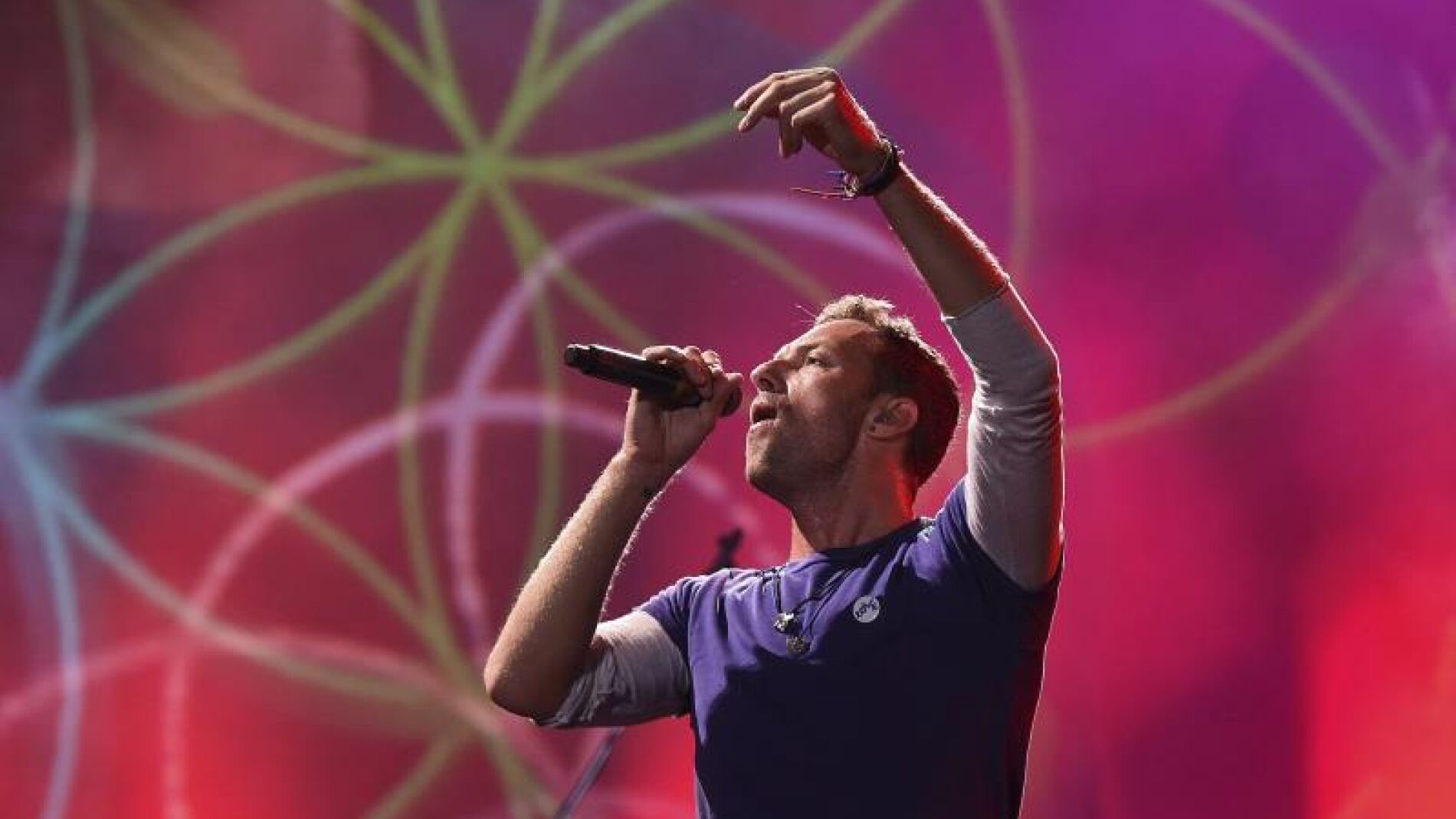 Chris Martin, líder de Coldplay