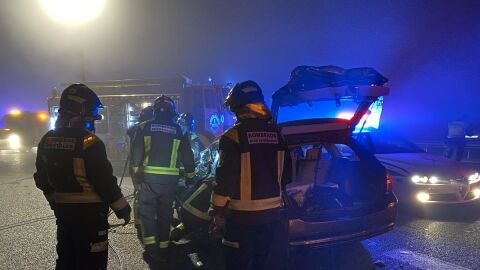 Accidente de tráfico en Móstoles, Madrid