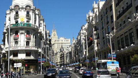 Tráfico en Madrid