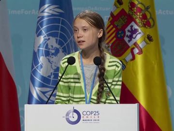 Greta Thunberg: "Los países ricos deben hacer su parte y ser los primeros en lograr emisiones cero"