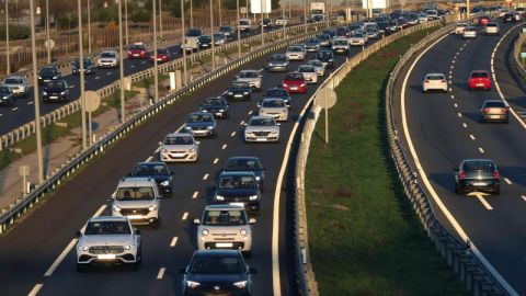Tráfico en las carreteras