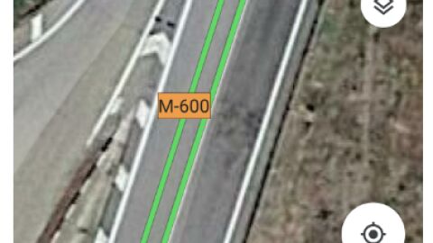 Carretera deteriorada