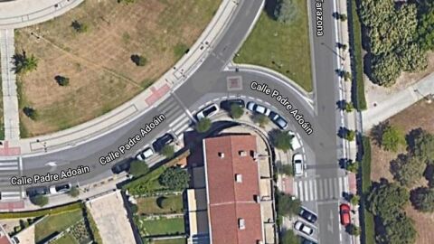 Poca visibilidad en paso de peatones