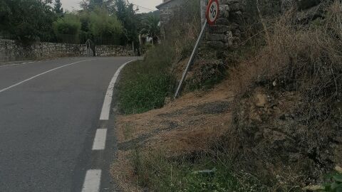 Señal caída