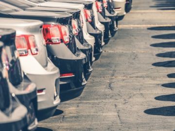 Flota de coches nuevos