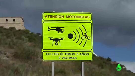 Así es la nueva señal para los tramos más peligrosos para los motoristas Así es la nueva señal para los tramos más peligrosos para los motoristas