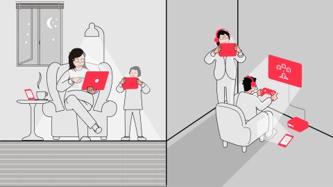 Guía para reducir el uso abusivo de las pantallas Guía para reducir el uso abusivo de las pantallas