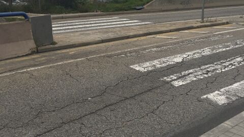 Paso de peatones peligroso