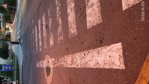 Pintar paso de peatones
