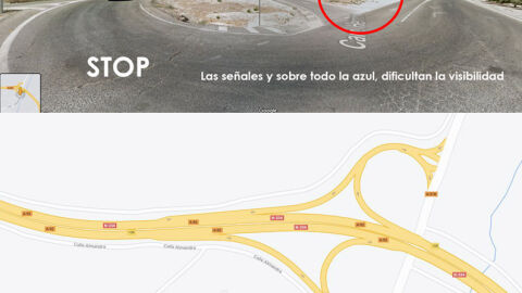 Denuncia recibida Señales tapan visibilidad